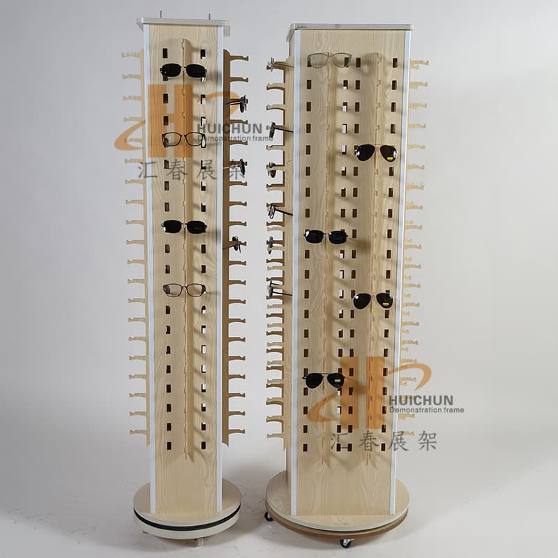 Factory Wholesale Premium Rotating Eyeglass Display Stand Holds 40-160 Pairs Sunglasses Display Rack