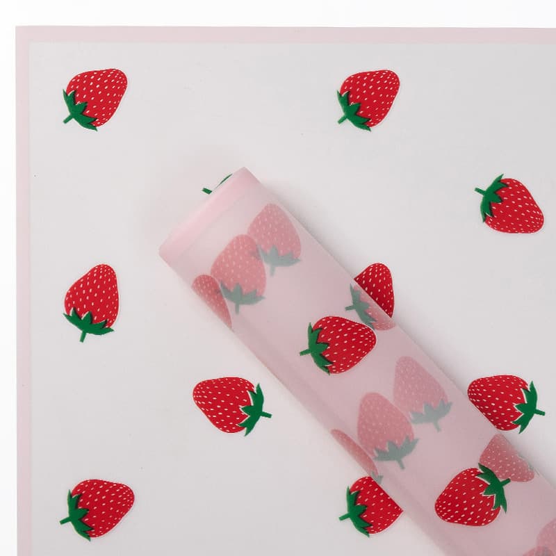Han Shu Paper Flower Shop Essential Floral Waterproof Wrapping Material Semi-Transparent Matte Han Su Paper Fresh Flower Bouquet Wrapping Paper
