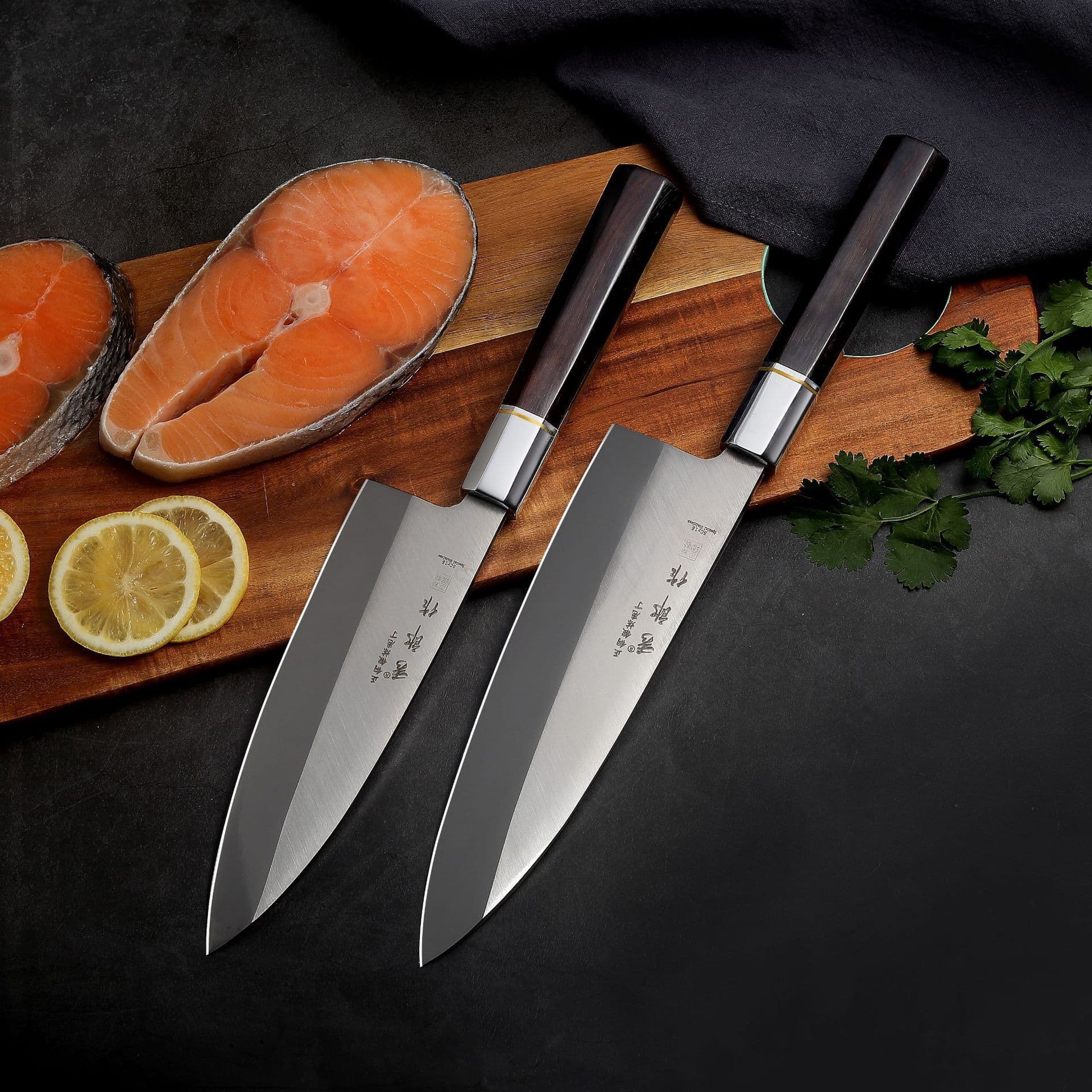 Japanese Cuisine Sashimi Knife Fish Head Knife Fish Fillet Knife Sushi Knife Dividing Knife Salmon Knife Deba Knife Yanagiba Knife
