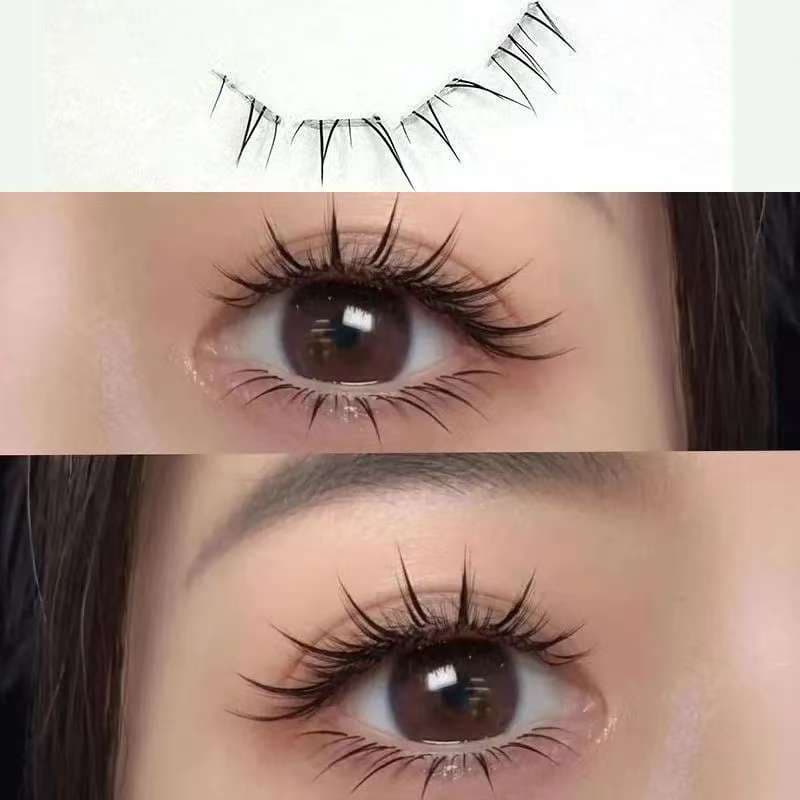 Souffle False Eyelashes New Natural Simulation Makeup Commuter Self-Adhesive Lower Lashes