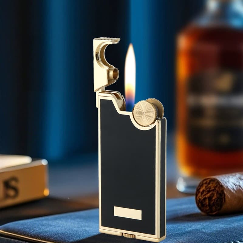 Chief CF318 Slim Kerosene Lighter New Creative Mini Compact Portable Men's Gift Lighter