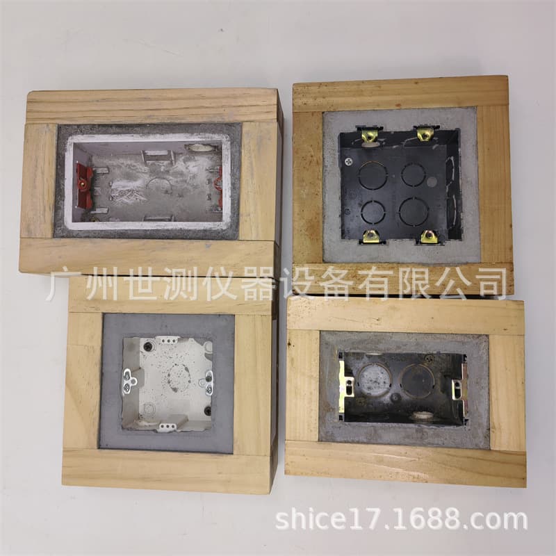 GB2099.1-2021 Socket installation box for temperature rise test/concealed temperature rise test pine box