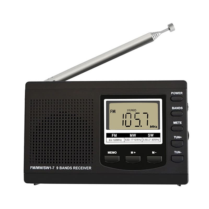 Full-band Digital Display FM/AM Dual-band Radio Medium Wave Shortwave Gift Radio