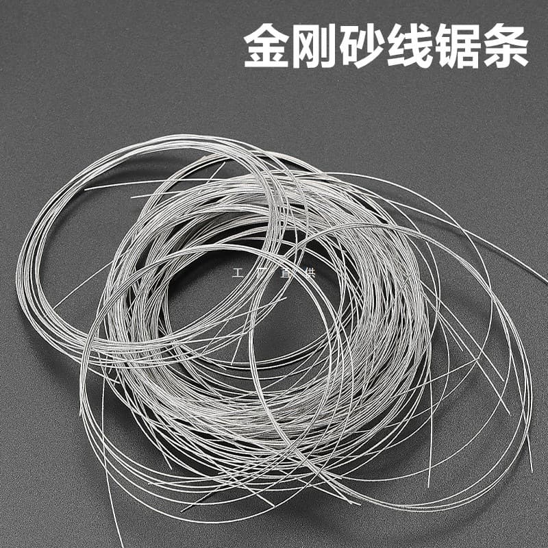 Ultra-Fine Emery Cutting Wire, Steel Wire Saw, Handmade Ultra-Fine Diamond Jade Saw Blade, Amber Beeswax Wire Saw Blade