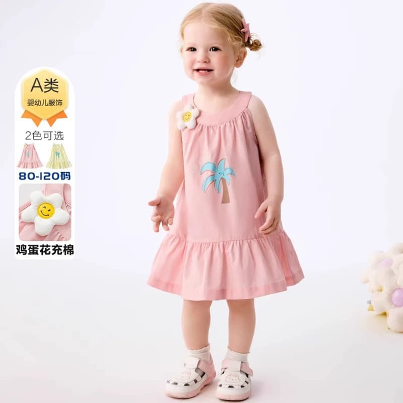 Baby dress, children's princess dress, girls summer dress 2025 new style, sweet, fashionable, comfortable and breathable