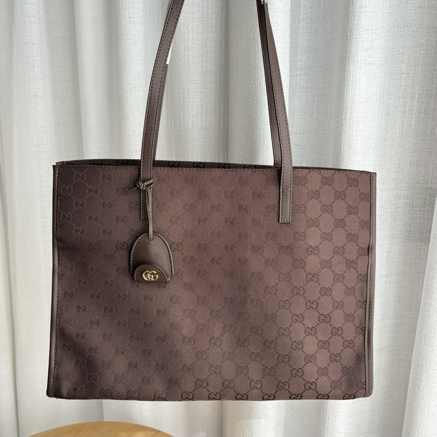 Large Brand Shopping Bag, Underarm Bag, Large Capacity Tote Bag, Commuter Canvas Shoulder Bag, Fashionable Handbag for Shopping