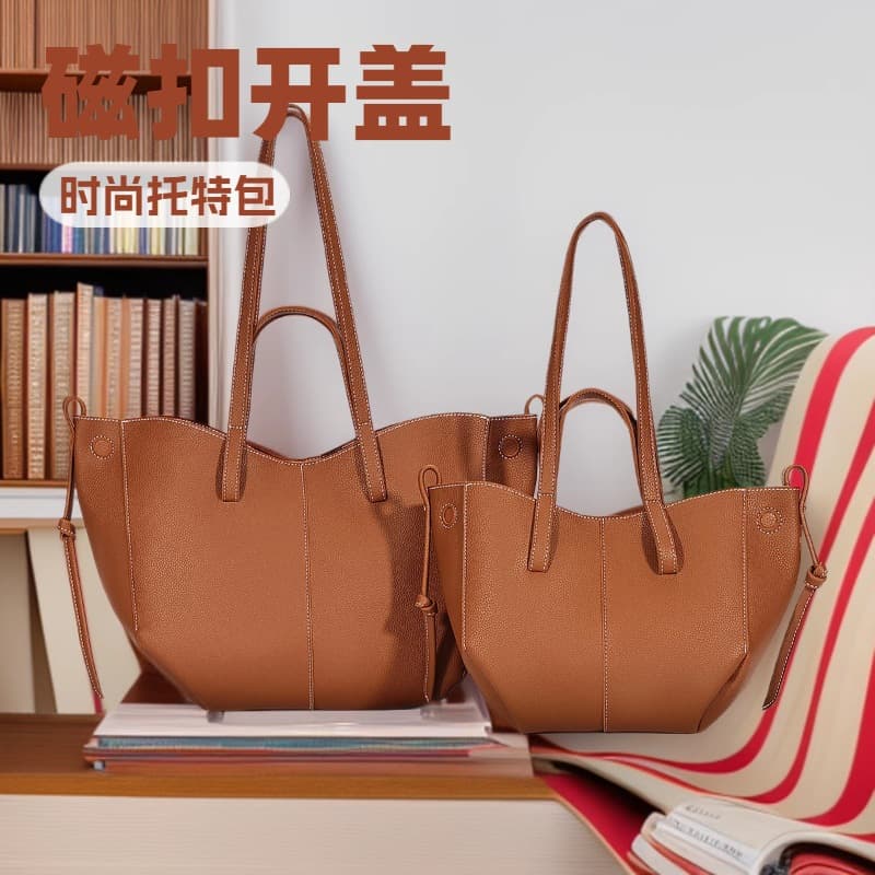 Fashionable Large Capacity Women's Tote Bag Handbag Stylish French High Aesthetic Hot Sale Of The Season New Model Underarm Sing