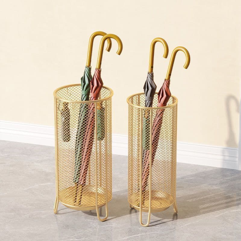 All-in-One Umbrella Storage Rack for Homes and Hotels, Commercial Umbrella Holder with Hanging Function for Doorways