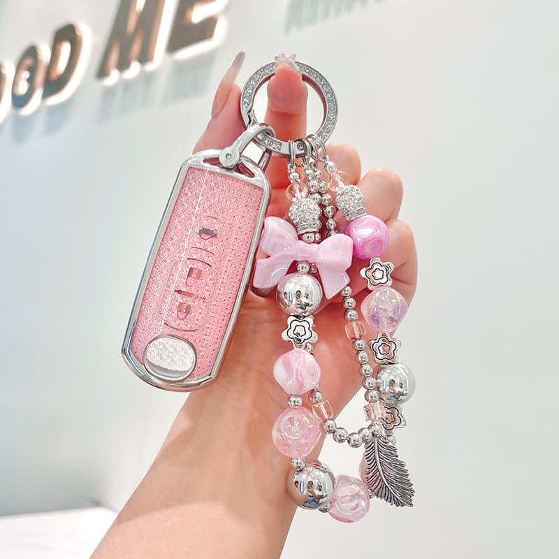 Suitable for Next Generation 6 Mazda 3 Angkesela Key Cover Cx4 Female Cx5 Cute Cx30 Atez Shell Buckle Bag