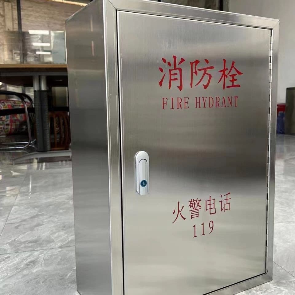 304 Stainless Steel Fire Cabinet, Stainless Steel Fire Hydrant Box, Fire Hose Box, Hose Reel Box, Fire Cabinet, 201 Fire Cabinet