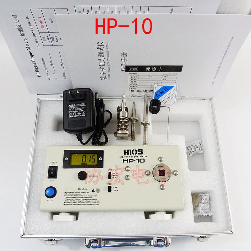 HP-100 HP-10 50 Digital Torquemeter Digital Torque Tester Electric Screwdriver Torque Meter