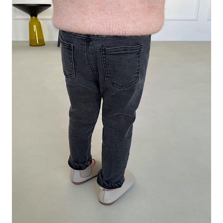 Girls' Spring and Autumn Jeans, Fashionable Long Pants for Kids, New Japanese and Korean Style, Stretchy Skinny Pants for Toddler Girls