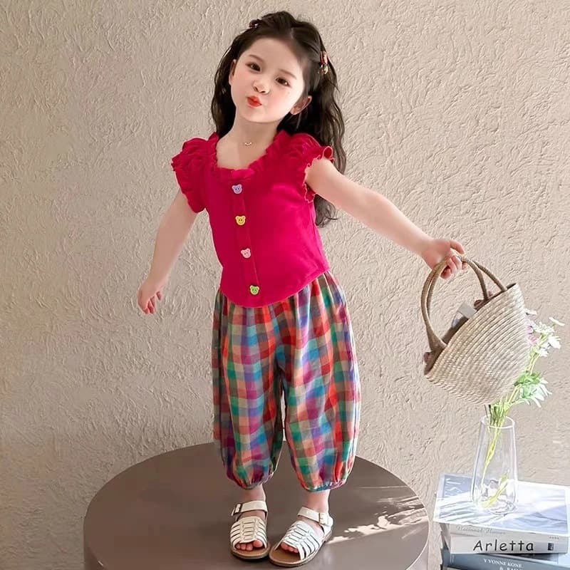 Girls Summer Set 2026 New Stylish Little Girl Baby Unique Pretty Clothes Kids Super Nice Summer Wear