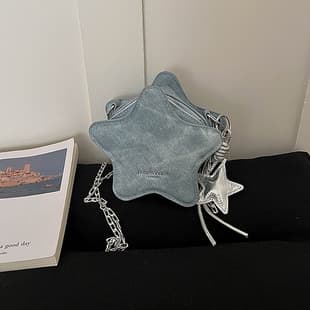 Unique Design Premium Feel Women's Bag 2026 New Square Bag Five-Point Star Chain Bag Shoulder Bag Crossbody Bag