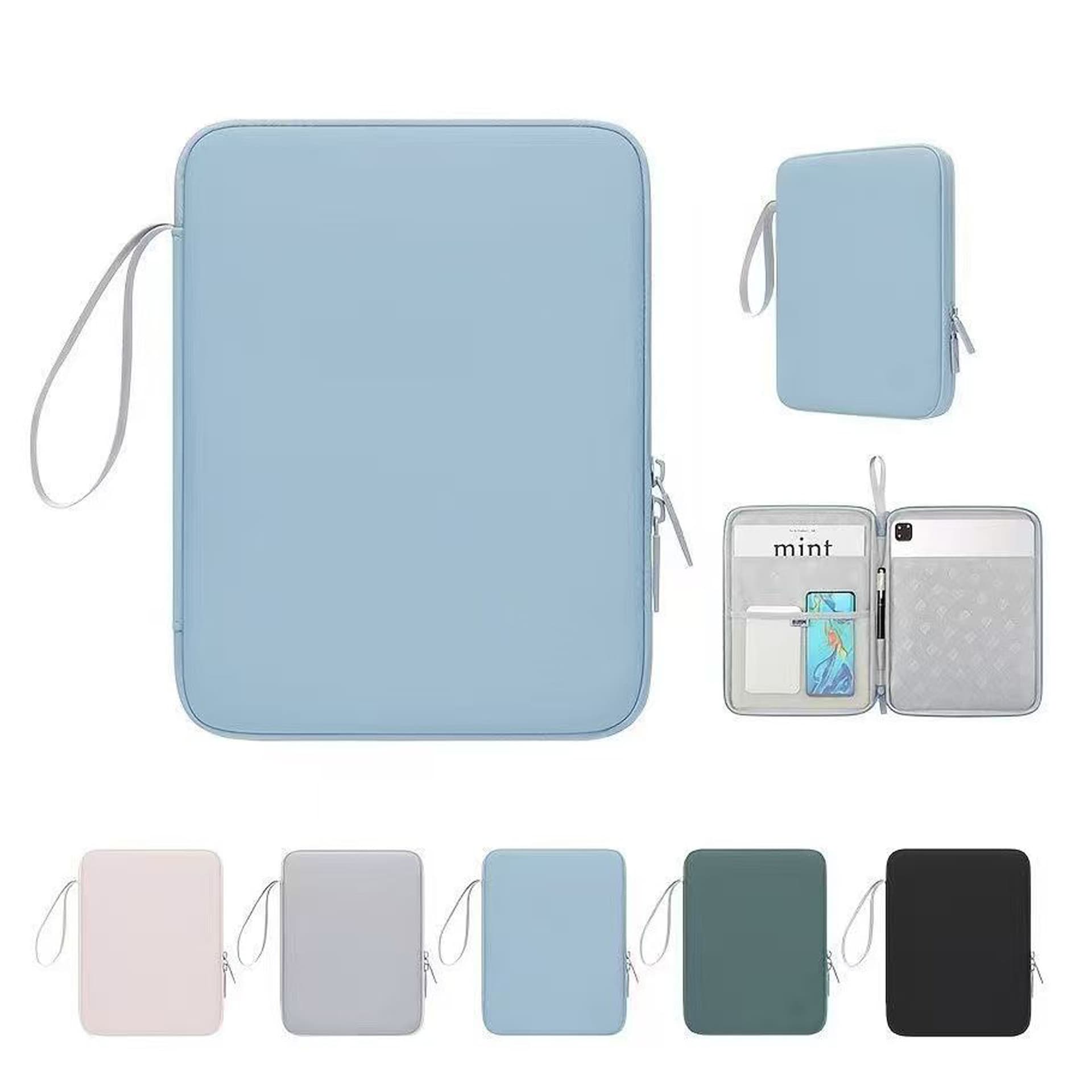 Tablet laptop bag storage portable handbag unisex waterproof shockproof stain-resistant tactile lightweight computer