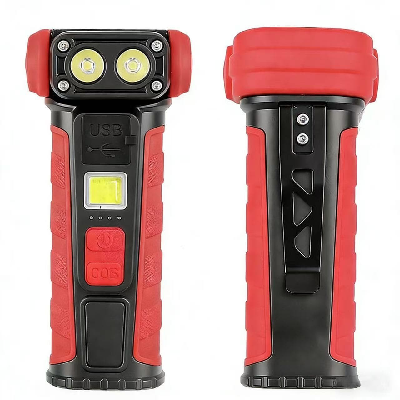 Lamp length, dual LED working dimming, USB six-speed lamp head, 180 degree adsorption and rotation, strong magnetic battery life, fast charging ° back clip