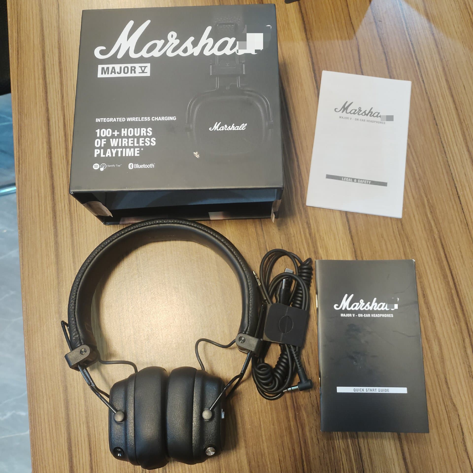 New Foreign Trade Model Major V5 Generation Heavy Bass Retro Sports Over-Ear Wireless Bluetooth Headphones