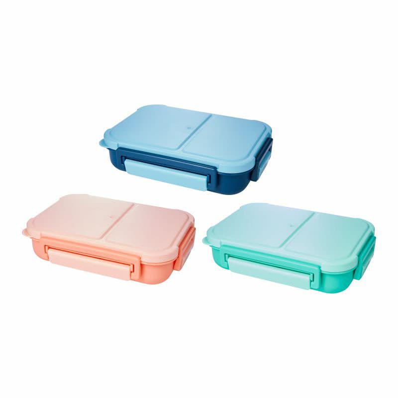 Food-grade PP Plastic Lunch Box with Dividers, Microwave-Safe, Large Capacity, Portable, Compartmentalized