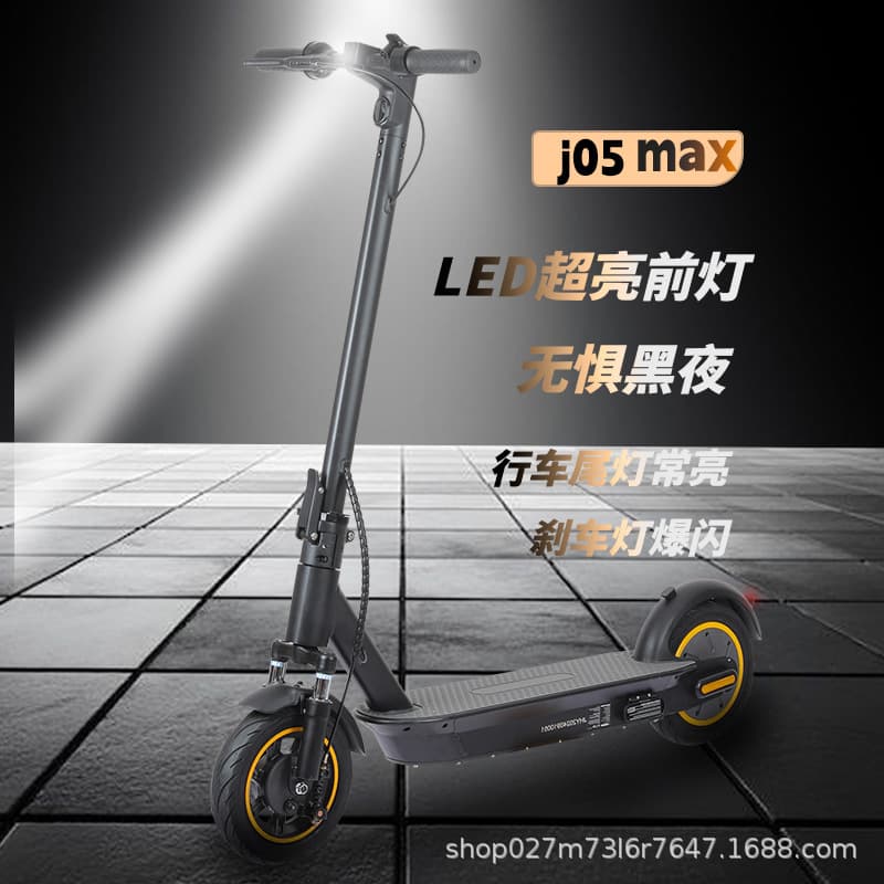 Cross-border E-commerce 10-inch Electric Scooter, Foldable Adult Scooter, Portable Aluminum Alloy Commuter Mini Scooter