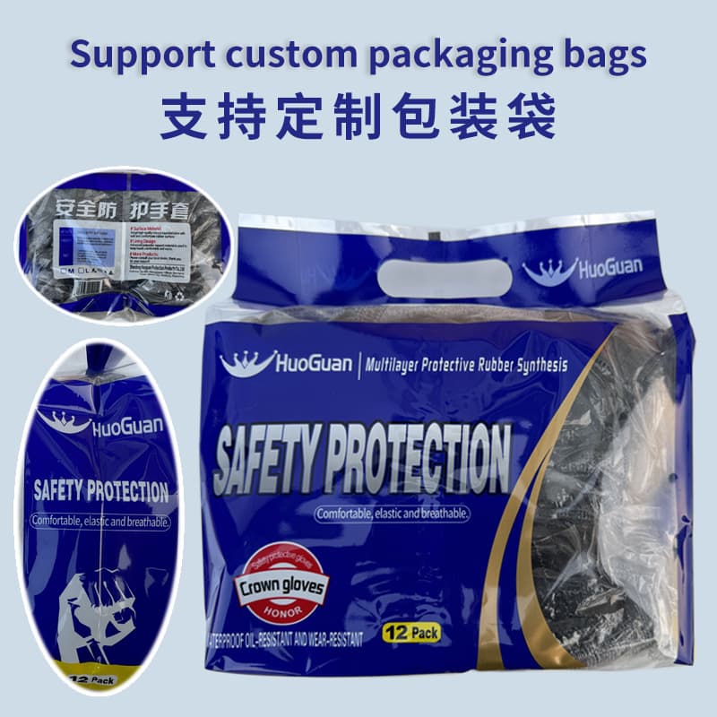 Leather Working Gloves, Protective Gloves, Custom Logo Supported