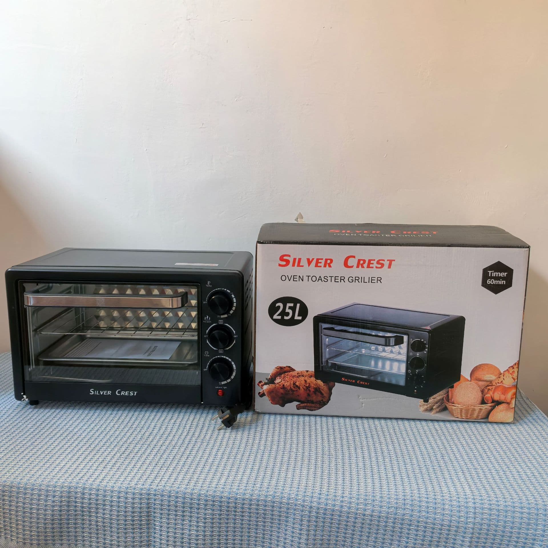 Oven Foreign Trade Multifunctional 25L Large Capacity Smart Bread Cake Baking Oven All-in-One Machine