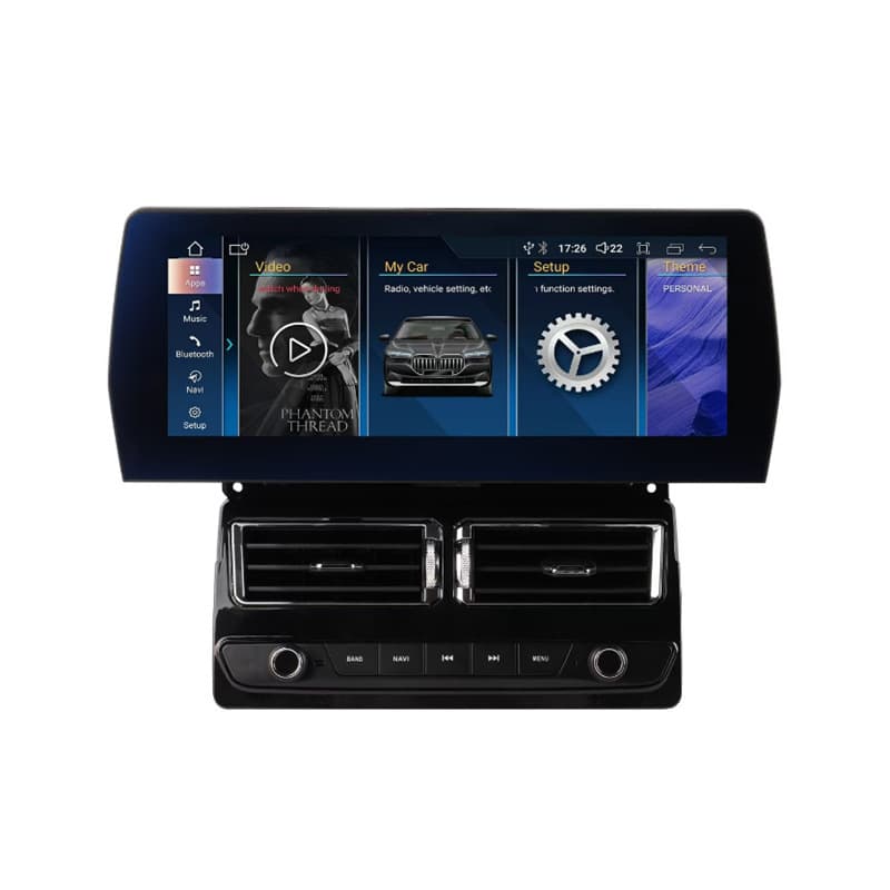 For 98-06 BMW 3 Series E46 Retrofit Android Navigation Head Unit Player 12.3-inch Blue Light