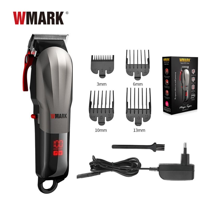 Wmark Electric Hair Clipper Rechargeable Hair Trimmer Hot Sale Oil Head Cutting Machine Barber Shop Ng-115