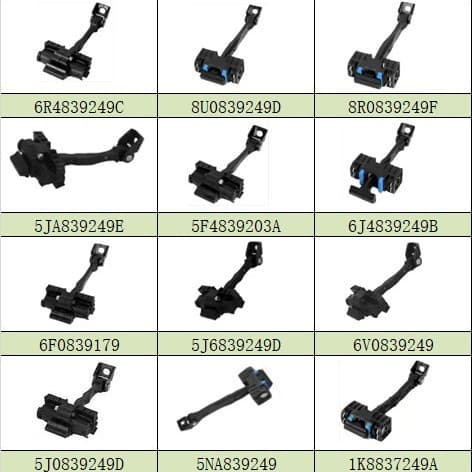 Professional Automotive Door Check Production, High Quality No Noise 8R0837249F 6F0837179