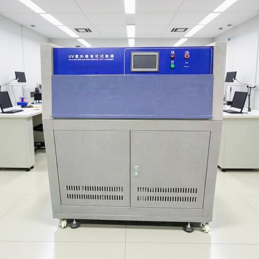 Manufacturer Direct Supply of UV Accelerated Aging Test Chamber with Inclined Tower for UV Light Accelerated Weathering and Anti-Aging Testing