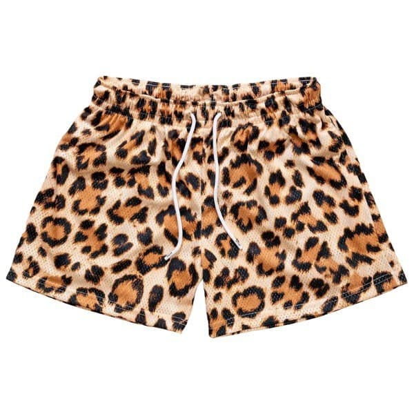 Cross-border American shorts, casual shorts, fitness men's muscle sports shorts, trendy beach pants, mesh breathable shorts