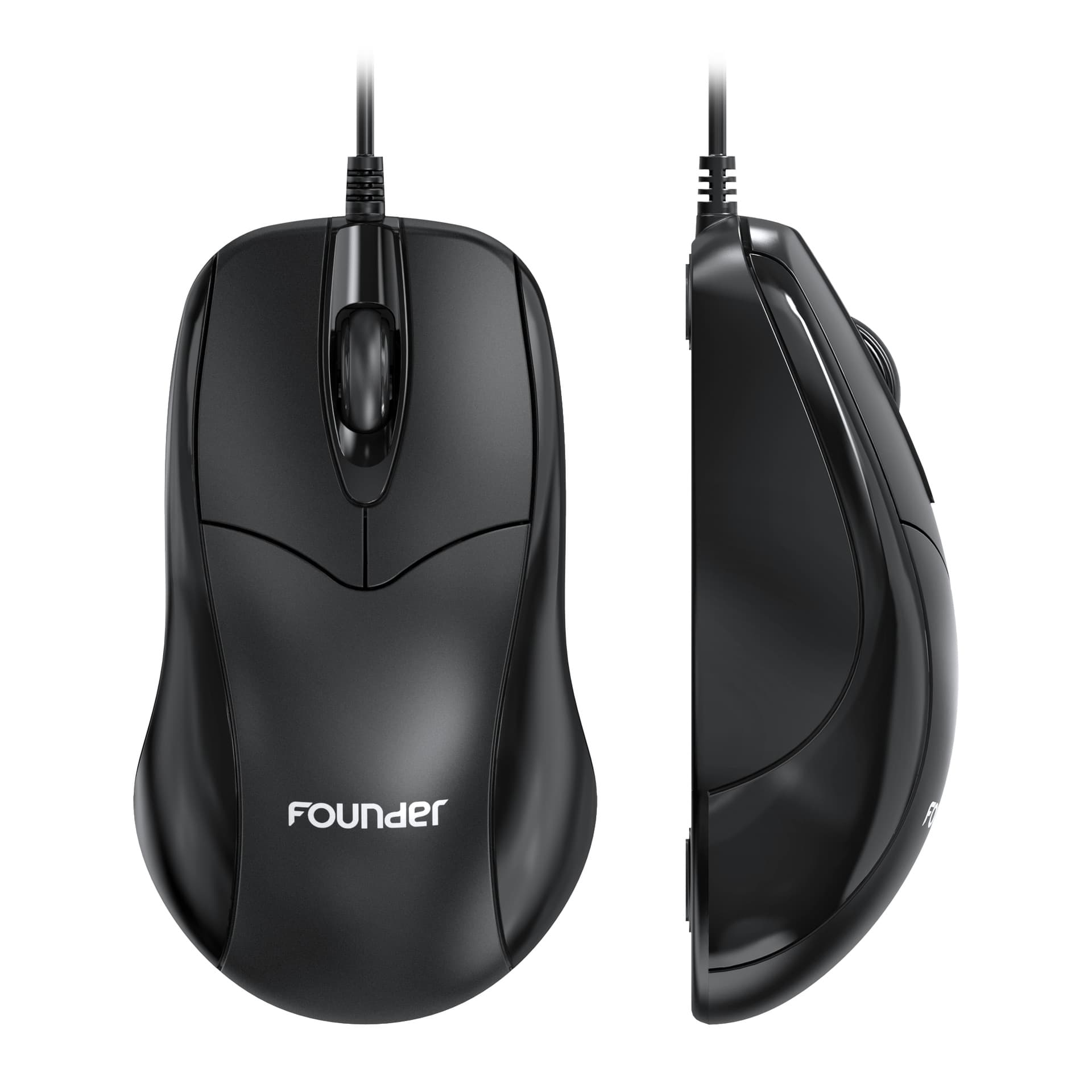 AOC MS121 Wired USB Mouse for Home, Office, Business, Laptop, Desktop Computer Mouse Wholesale