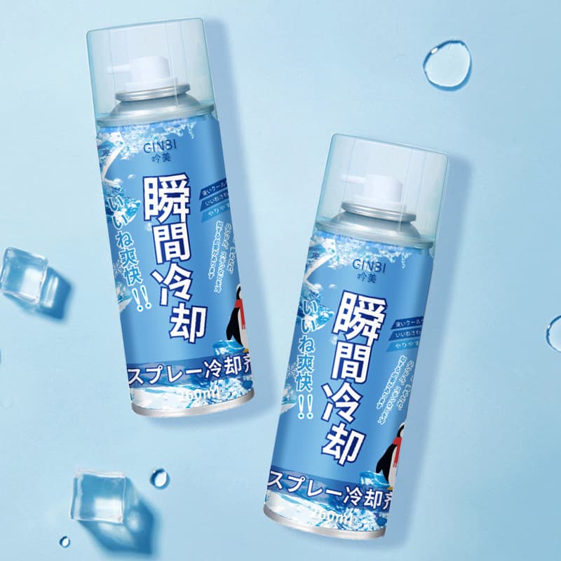 Rapid Cooling Agent 260ml, Summer Car and Indoor Seat Quick Temperature Drop, Factory Wholesale