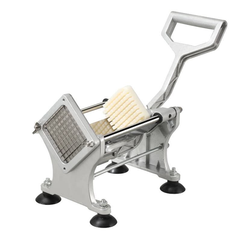 Multifunctional French Fry Cutter Kitchen Tool, Manual Push-Pull Vegetable Slicer, Stainless Steel Potato Strips Cutter