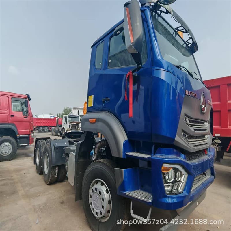 Export used tractor head 6*2 6*4 commercial transport semi-trailer cargo logistics transport Sinotruk semi-trailer