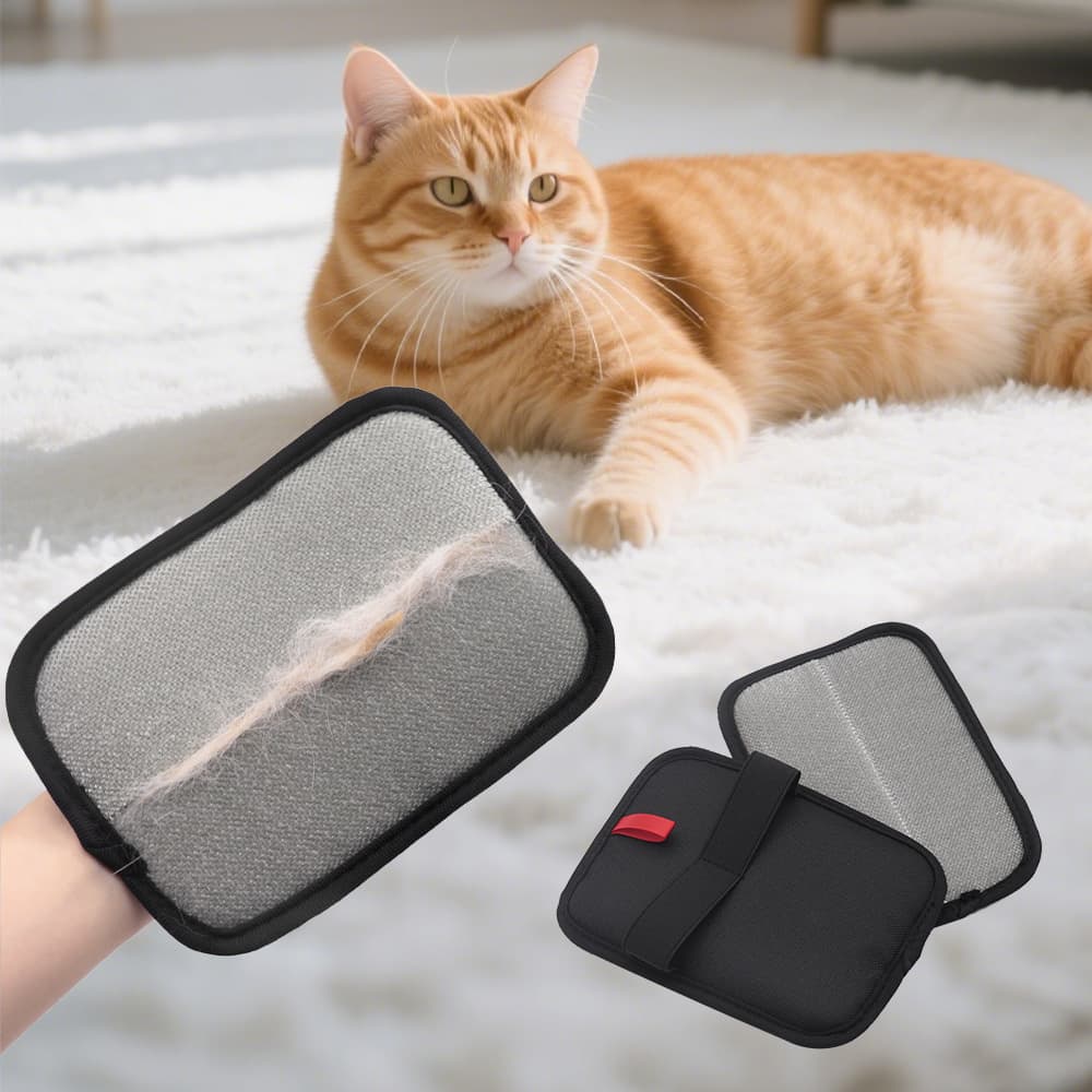 Static Hair Removal Glove Cat Dog Hair Cleaner Hair Removal Tool Pet Hair Remover