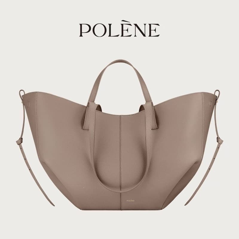 [Cross-border Bestseller] POLENE Wing Bag Tote Bag Large Capacity Shoulder Women's Bag Handbag Bucket Bag