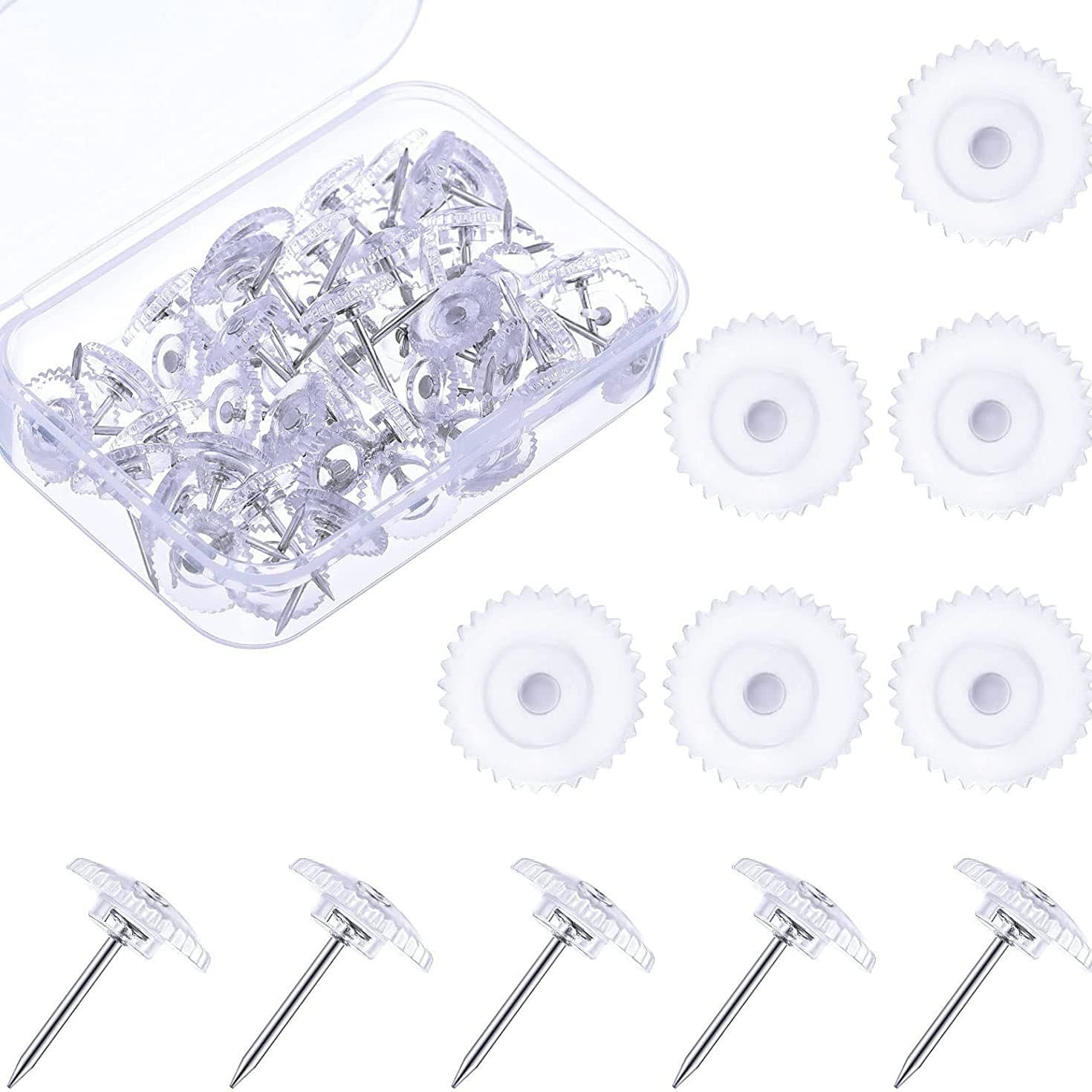 Office Culture Large Head Pin Thumbtack Pushpin T-shaped Pins Decorative Pins