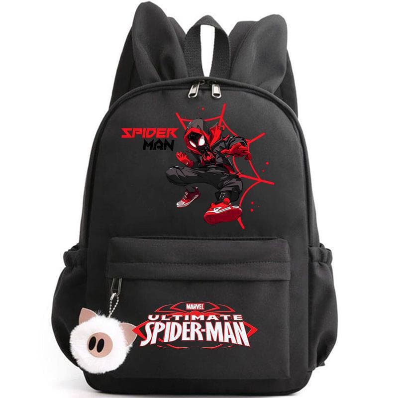 Spider-Man Backpack for Girls Boys Teenagers Children's Backpack Casual School Bag Travel Rabbit Ears Backpack