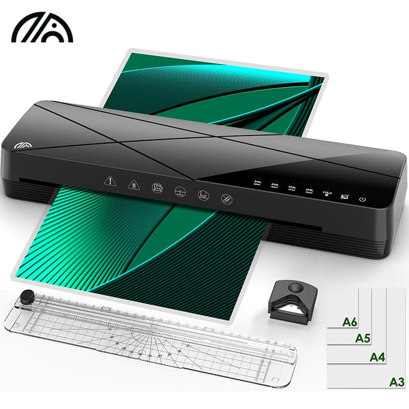 New photo laminating machine, household hot stamping foil laminator, thermoplastic laminator, photo sealing machine, A3 laminator
