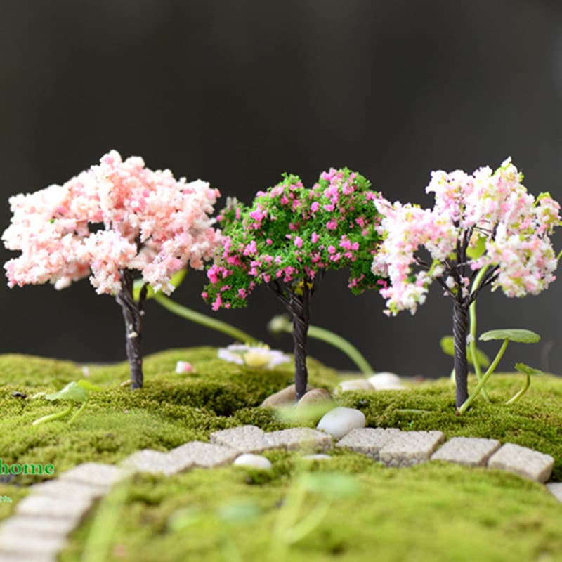 Apple, Baby's Breath, Romantic Cherry Blossoms, Plum Blossoms, Snow Pear Blossoms, Golden Pine, Willow, Fir, Fragrant Tree, Fish Tank, Aquarium, Succulent Plants, Micro-Landscape