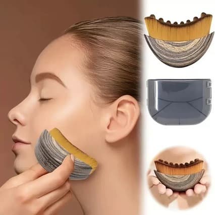 New Lymphatic Contour Face Brush Lymphatic Brush Contour Brush Facial Scraping Eye and Neck Care