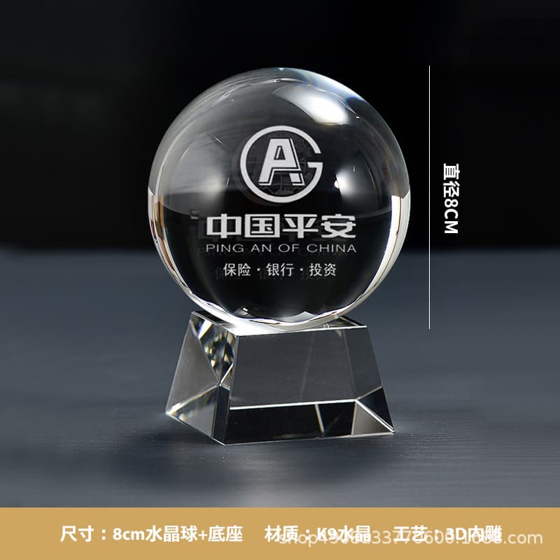 Custom Crystal Laser 3D Internal Engraving Ornament Building Model Customized 3D Architectural Model Corporate Souvenir