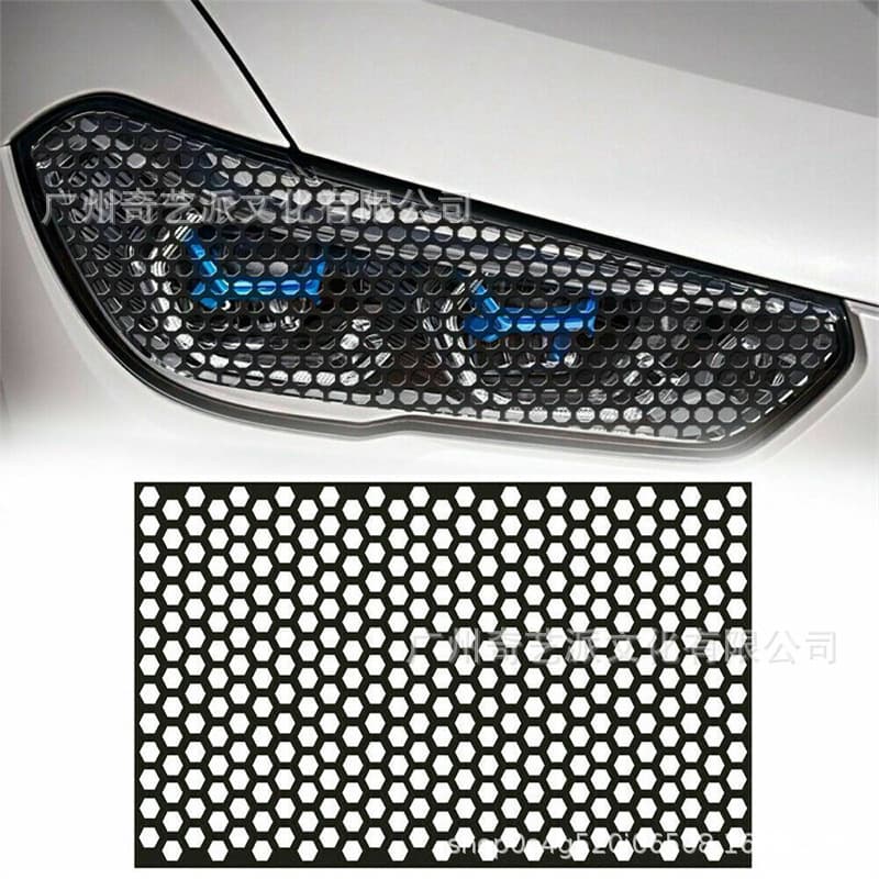 Personalized Honeycomb Car Sticker for Electric Motorcycle Body Decal Fun Motorcycle Modification Decorative Sticker