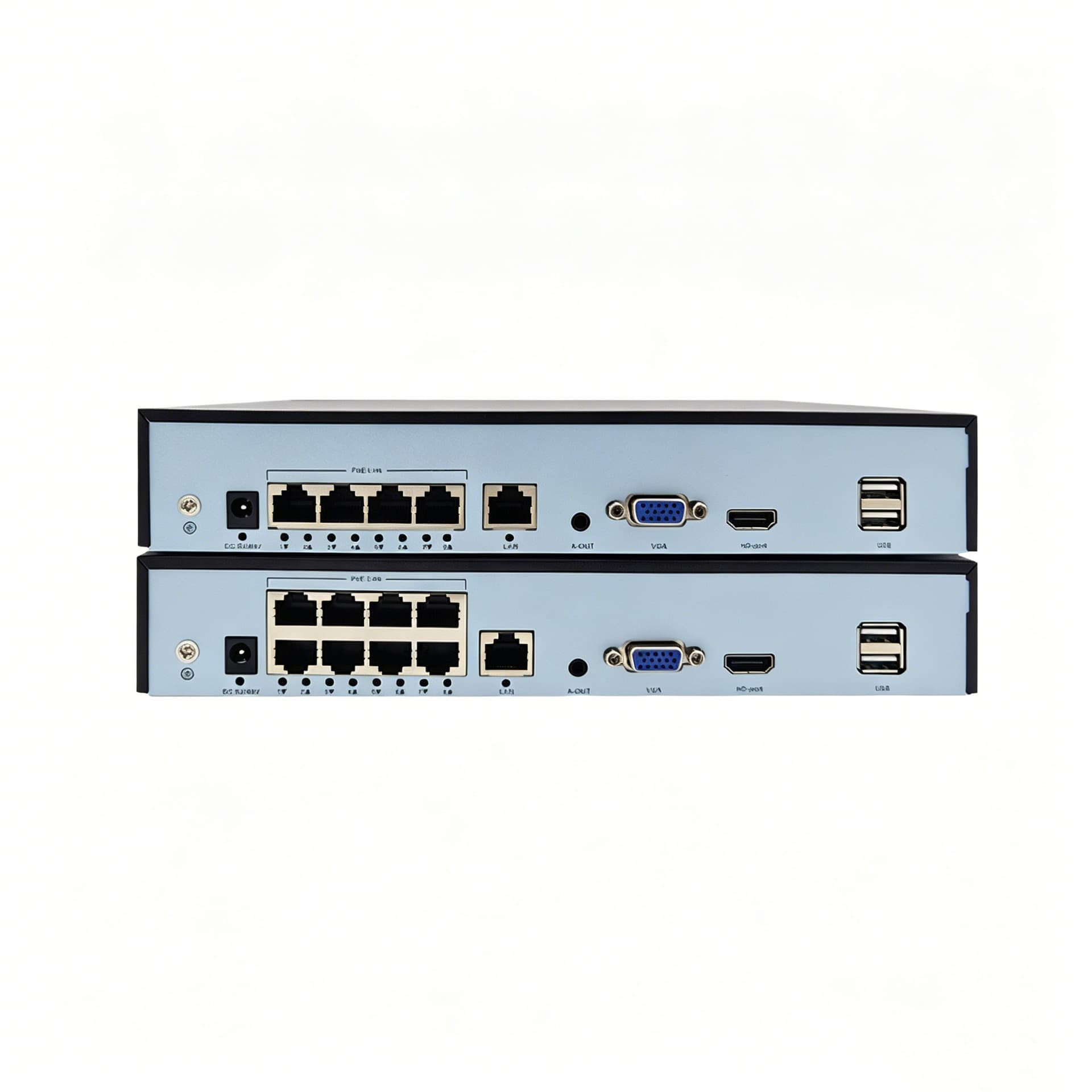 4-Channel 8-Channel POE Network Video Recorder H.265 Surveillance Camera Dedicated Mobile Remote for Stores and Factories