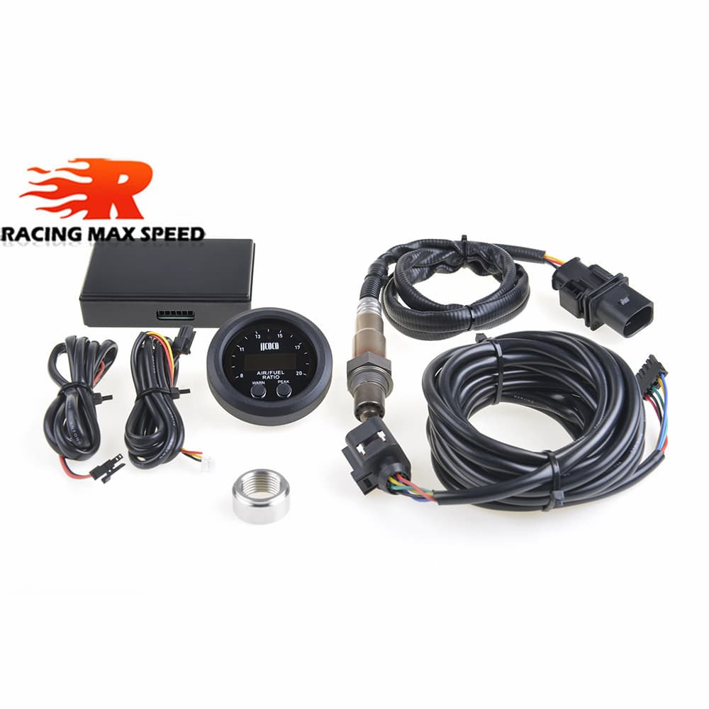 Car Modification 12V First Generation Universal Air-Fuel Ratio Gauge Kit Wideband Oxygen Sensor 06J906262Aa