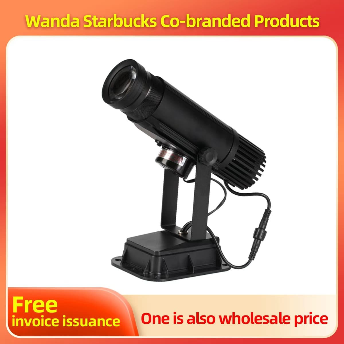 Advertising Projector Light Storefront Logo Rotating HD Pattern Lamp Text LED Outdoor Shop Spotlight Sign Light