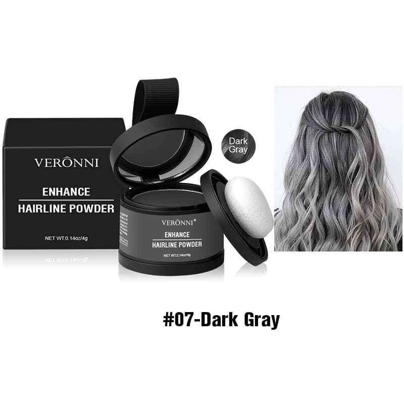 VERONNI Hairline Powder Cream Waterproof Sweatproof Contour Nose Shadow Powder Hair Part Hair Bun Filler Genuine