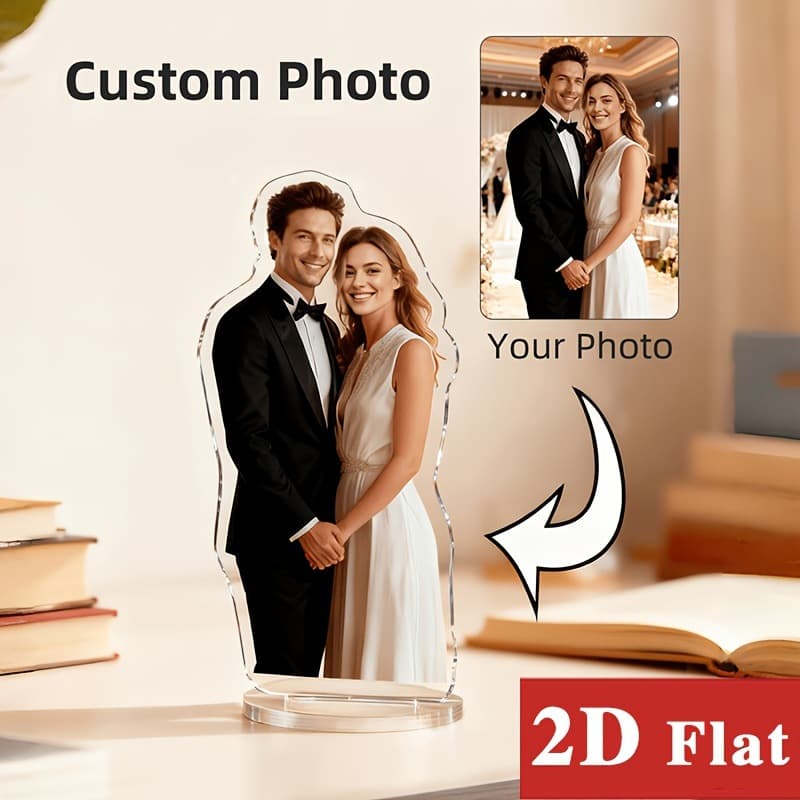 E-commerce cross-border drop shipping acrylic standee custom, high-definition double-sided, print from your image