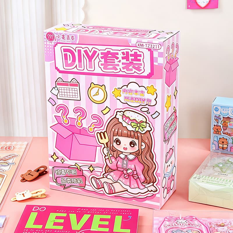 Xiao Mai Qingchun Super Large Surprise Bag Stationery Blind Bag Cartoon Creative Student Gift Lucky Fun Pack