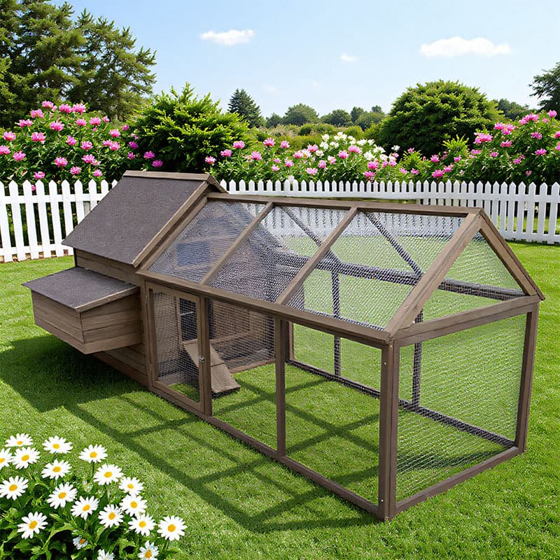 Outdoor chicken coop large size chicken cage breeding cage kindergarten scenic pet cage coop rabbit cage cat cage pigeon cage